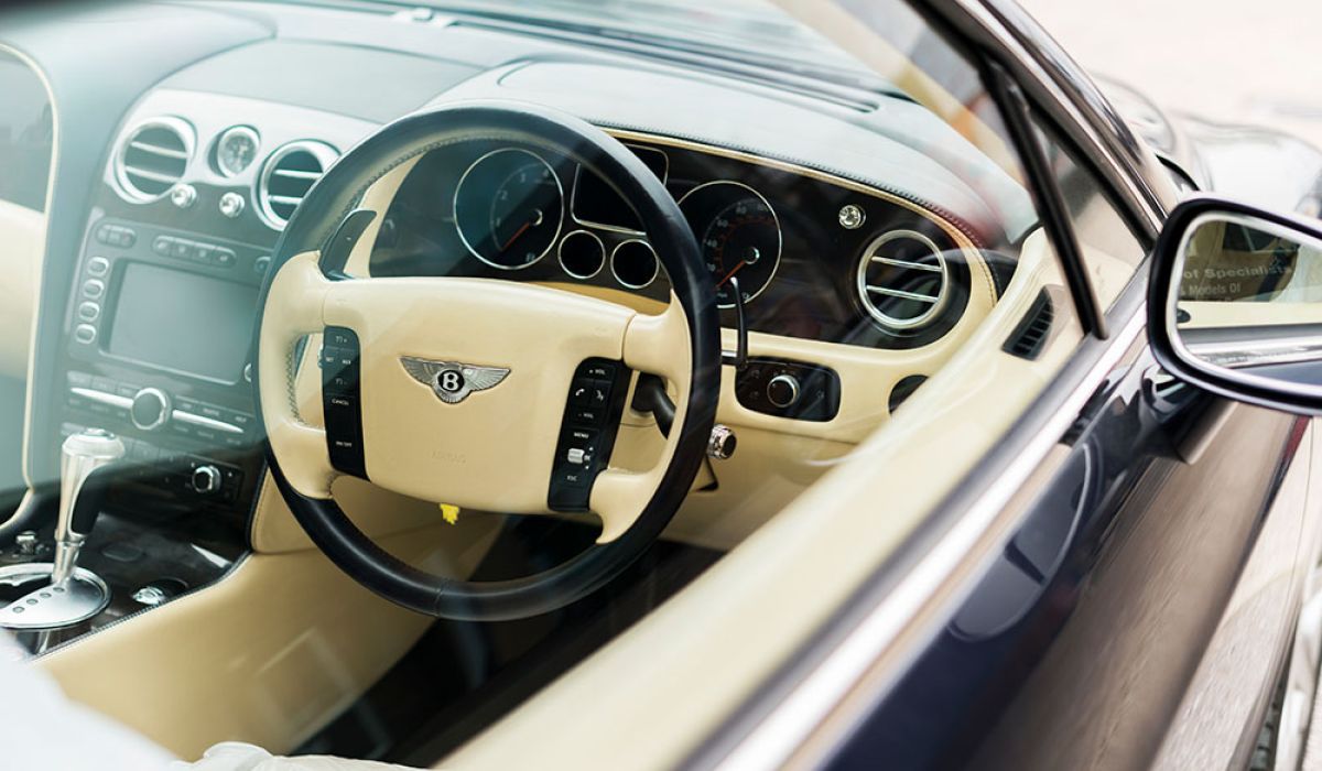 inside car