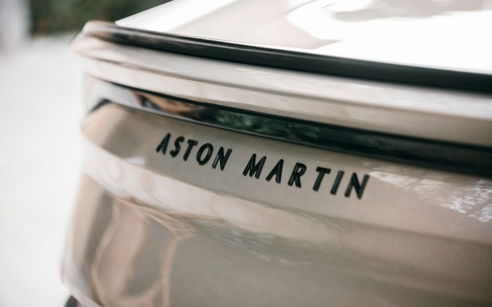 Aston Martin back of